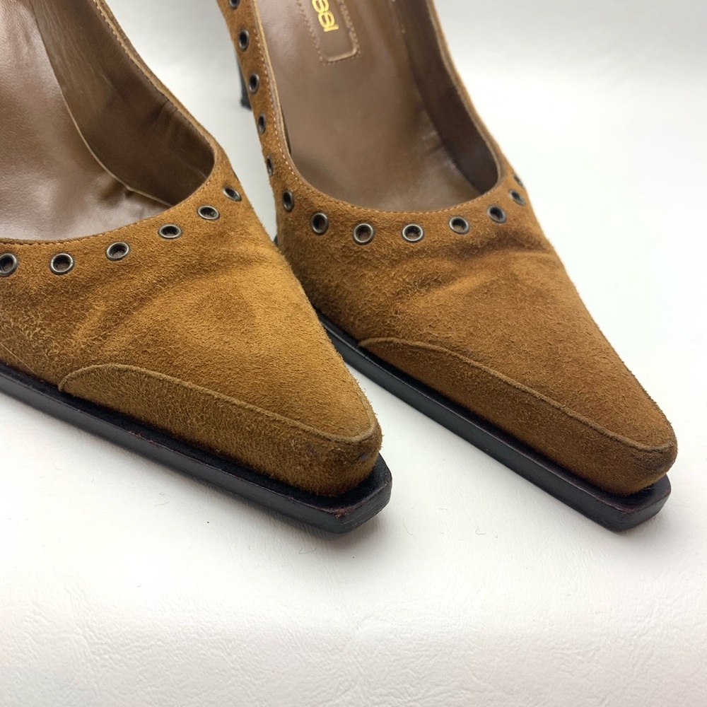 Sergio Rossi Brown Suede Size 8 - Picture 7 of 8